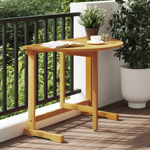 Masă de balcon pliabilă, 90x60x72 cm, lemn masiv de acacia - WALTI WALTI