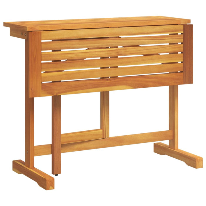 Masă de balcon pliabilă, 90x60x72 cm, lemn masiv de acacia - WALTI WALTI
