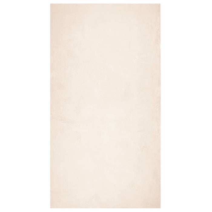 Covor HUARTE, fir scurt, moale și lavabil, bej, 60x110 cm - WALTI WALTI