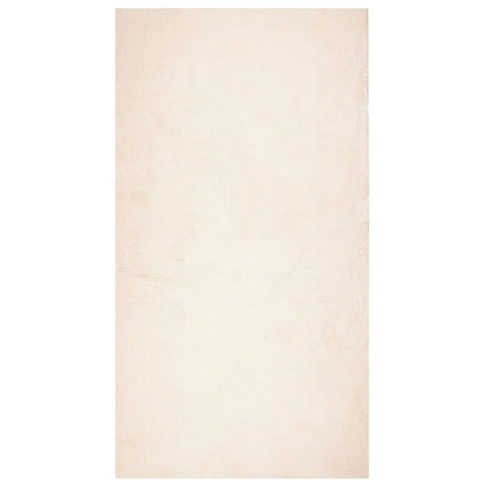 Covor HUARTE, fir scurt, moale și lavabil, bej, 80x150 cm - WALTI WALTI
