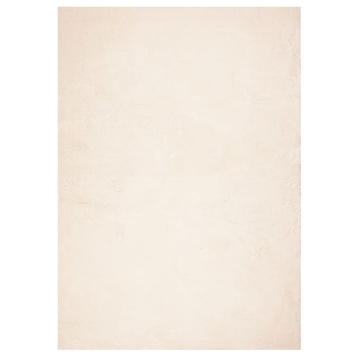 Covor HUARTE, fir scurt, moale și lavabil, bej, 240x340 cm - WALTI WALTI