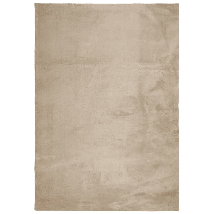 Covor HUARTE, fir scurt, moale și lavabil, nisipiu, 120x170 cm - WALTI WALTI
