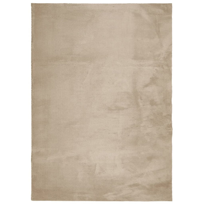 Covor HUARTE, fir scurt, moale și lavabil, nisipiu, 240x340 cm - WALTI WALTI