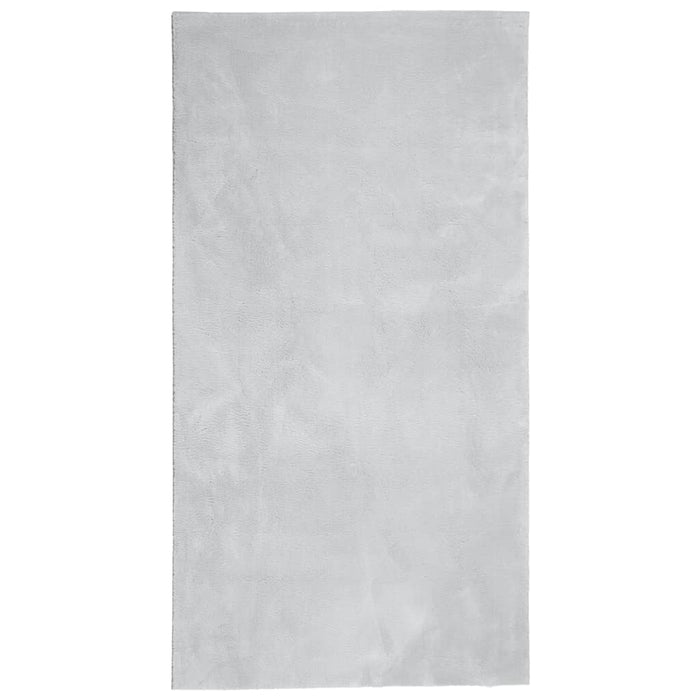Covor HUARTE, fir scurt, moale și lavabil, gri, 60x110 cm - WALTI WALTI