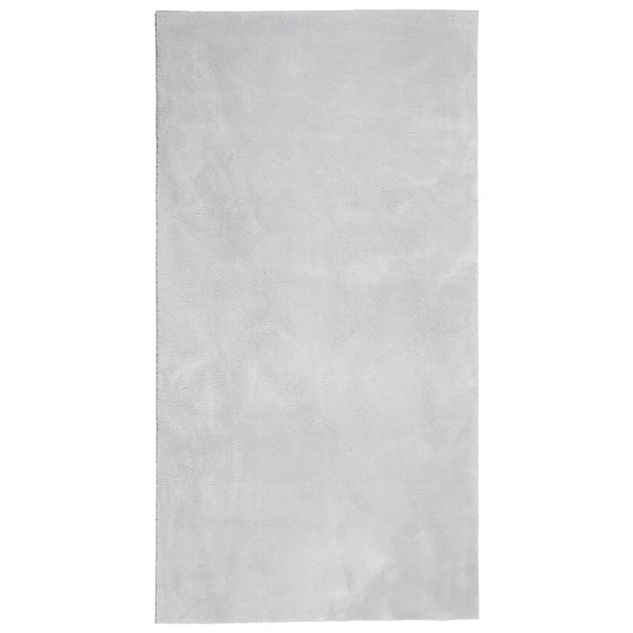 Covor HUARTE, fir scurt, moale și lavabil, gri, 80x150 cm - WALTI WALTI