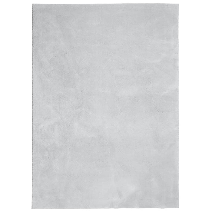 Covor HUARTE, fir scurt, moale și lavabil, gri, 160x230 cm - WALTI WALTI