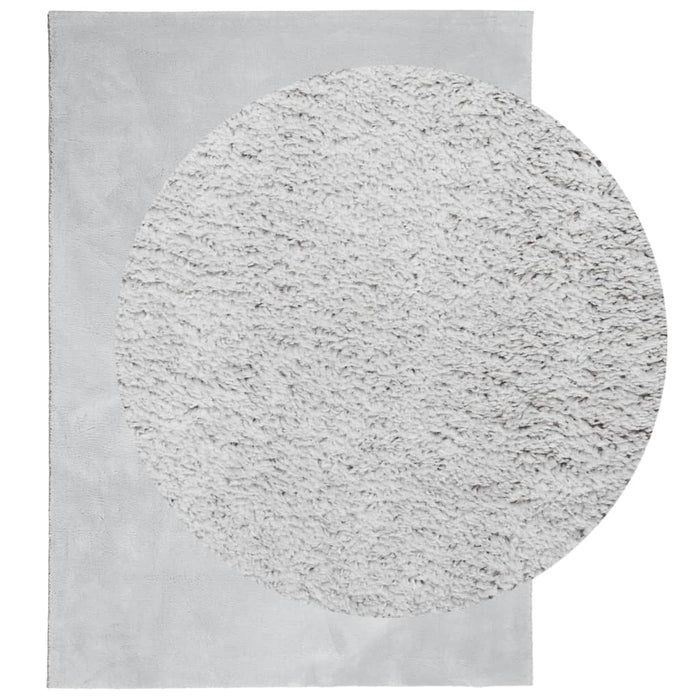 Covor HUARTE, fir scurt, moale și lavabil, gri, 160x230 cm - WALTI WALTI