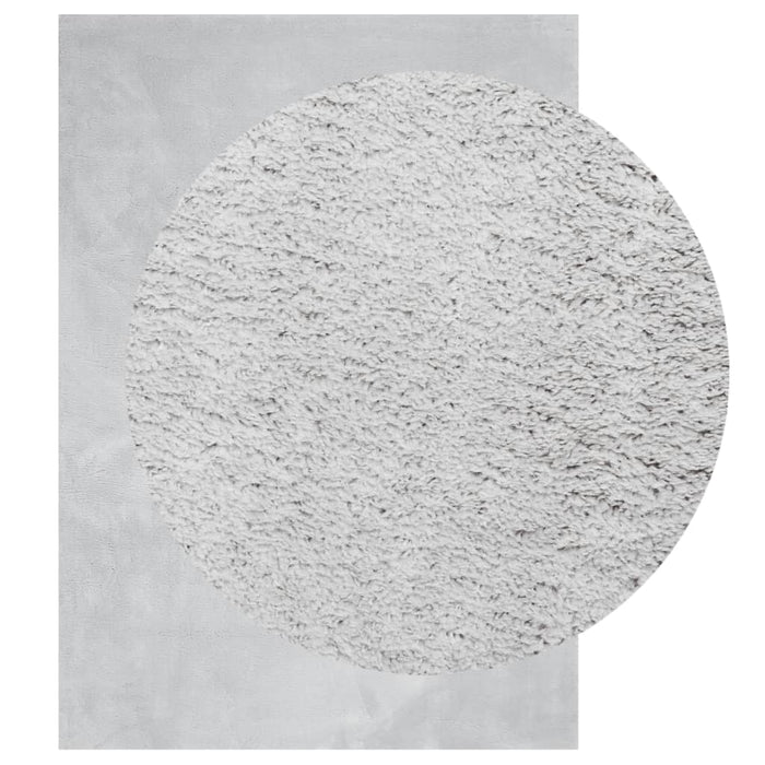 Covor HUARTE, fir scurt, moale și lavabil, gri, 200x280 cm - WALTI WALTI