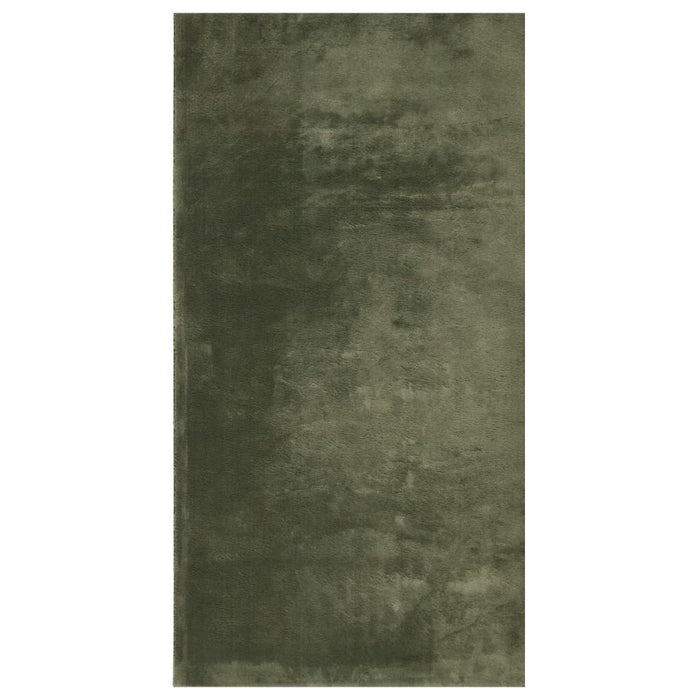 Covor HUARTE, fir scurt, moale și lavabil verde pădure 60x110cm - WALTI WALTI