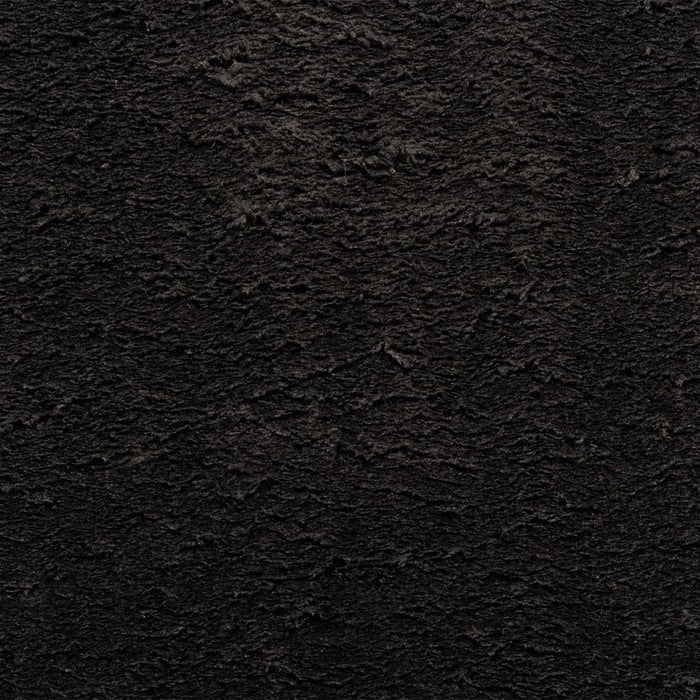 Covor HUARTE, fir scurt, moale și lavabil, negru, 80x200 cm - WALTI WALTI