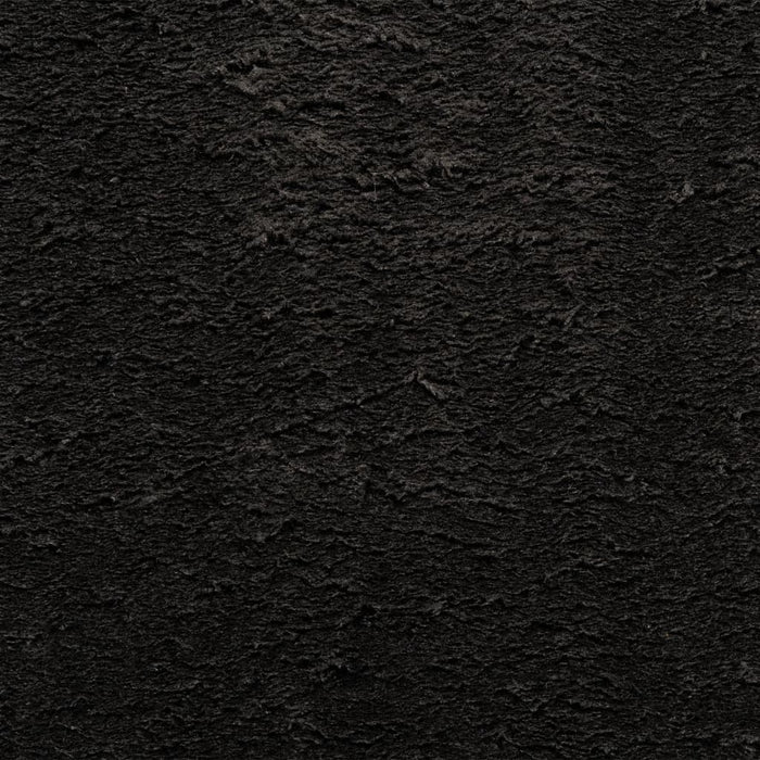 Covor HUARTE, fir scurt, moale și lavabil, negru, 120x170 cm - WALTI WALTI