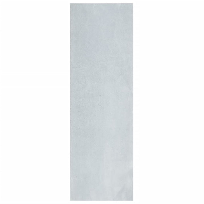 Covor HUARTE, fir scurt, moale și lavabil, albastru, 80x250 cm - WALTI WALTI