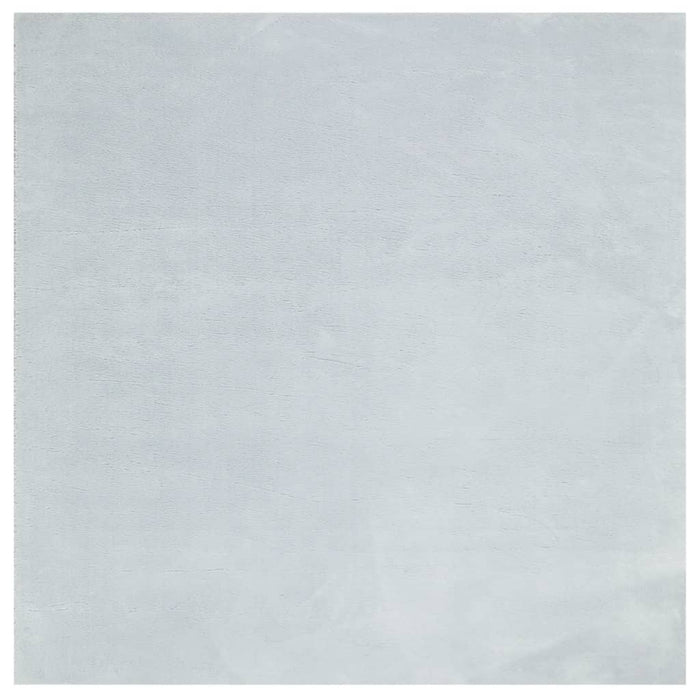 Covor HUARTE, fir scurt, moale și lavabil, albastru, 160x160 cm - WALTI WALTI
