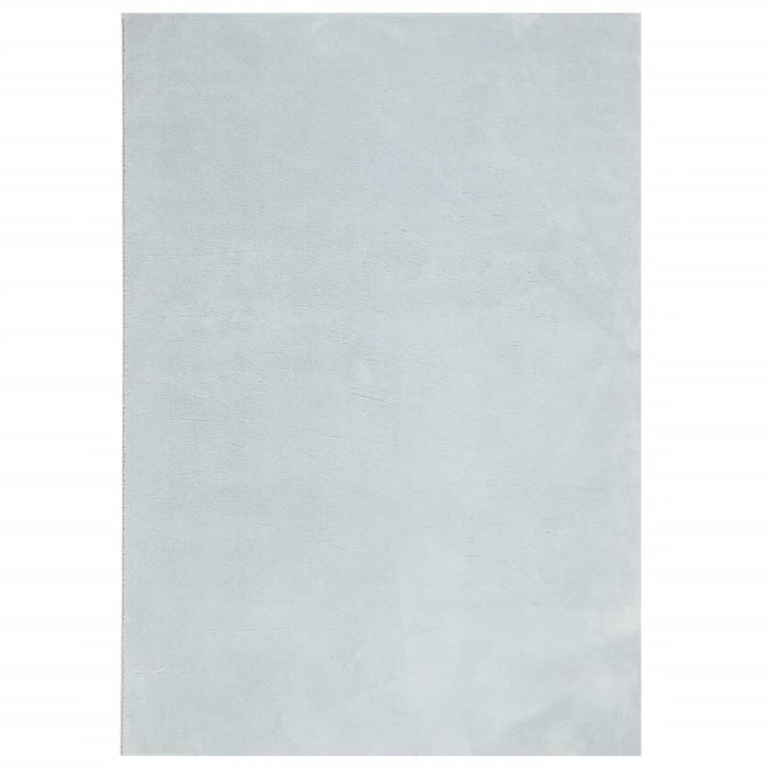 Covor HUARTE, fir scurt, moale și lavabil, albastru, 160x230 cm - WALTI WALTI