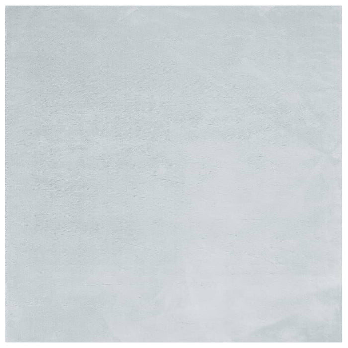 Covor HUARTE, fir scurt, moale și lavabil, albastru, 200x200 cm WALTI
