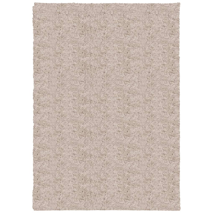 Covor pufos "PAMPLONA" cu fire înalte, bej modern, 120x170 cm WALTI