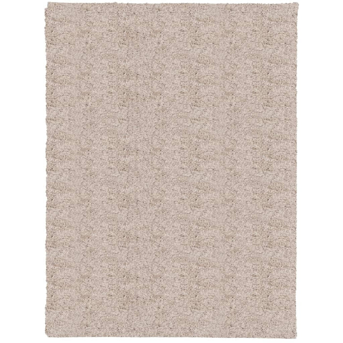 Covor pufos "PAMPLONA" cu fire înalte, bej modern, 300x400 cm WALTI