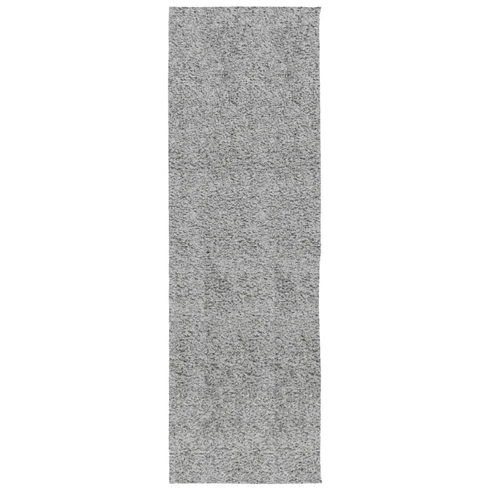 Covor pufos "PAMPLONA" cu fire înalte, gri modern, 80x250 cm WALTI
