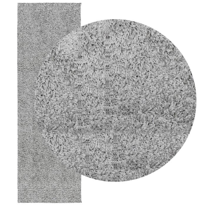 Covor pufos "PAMPLONA" cu fire înalte, gri modern, 80x250 cm WALTI