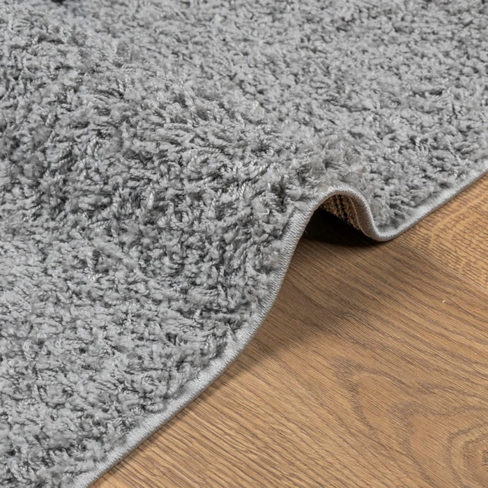 Covor pufos "PAMPLONA" cu fire înalte, gri modern, 80x250 cm WALTI