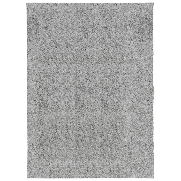 Covor pufos "PAMPLONA" cu fire înalte, gri modern, 140x200 cm - WALTI WALTI