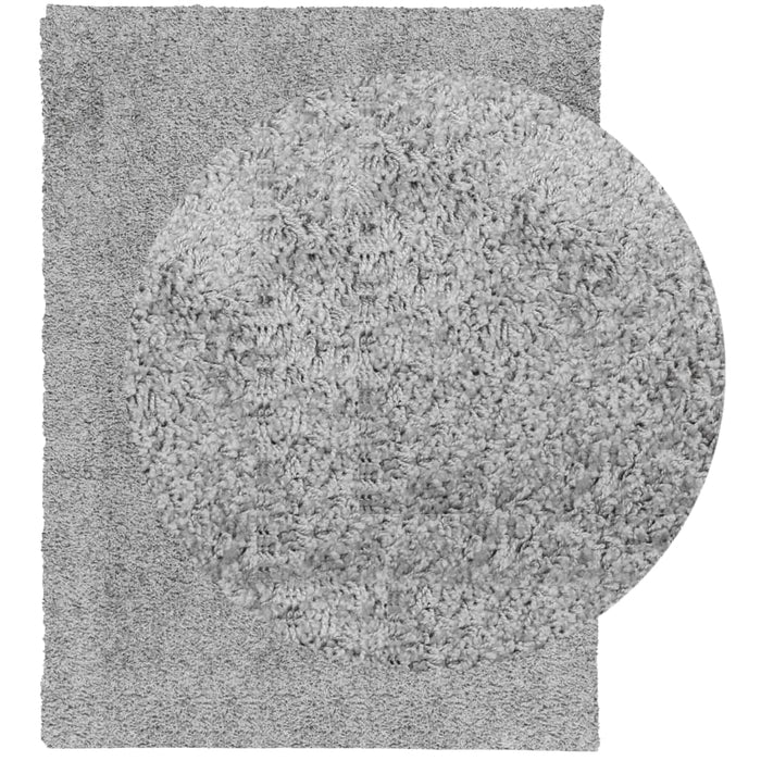 Covor pufos "PAMPLONA" cu fire înalte, gri modern, 300x400 cm WALTI