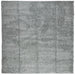 Covor pufos "PAMPLONA" cu fire înalte, verde modern, 160x160 cm - WALTI WALTI