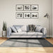 Covor pufos "PAMPLONA" cu fire înalte, verde modern, 160x160 cm - WALTI WALTI