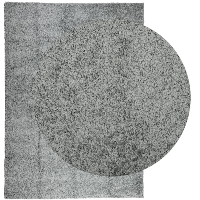 Covor pufos "PAMPLONA" cu fire înalte, verde modern, 240x340 cm WALTI