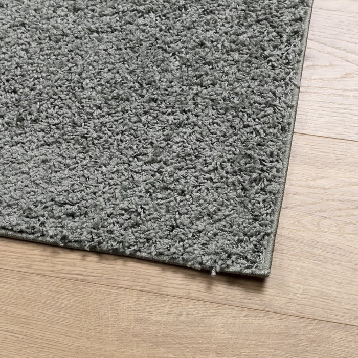 Covor pufos "PAMPLONA" cu fire înalte, verde modern, 240x340 cm WALTI