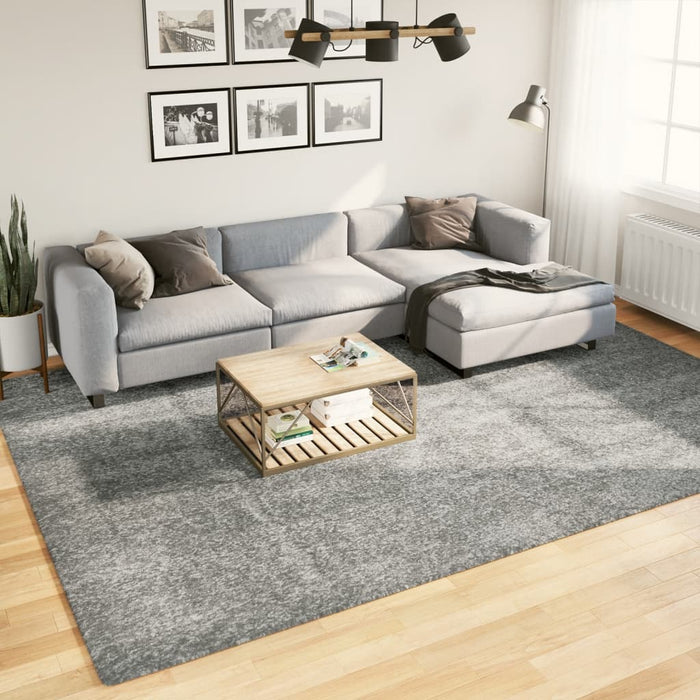 Covor pufos "PAMPLONA" cu fire înalte, verde modern, 240x340 cm WALTI
