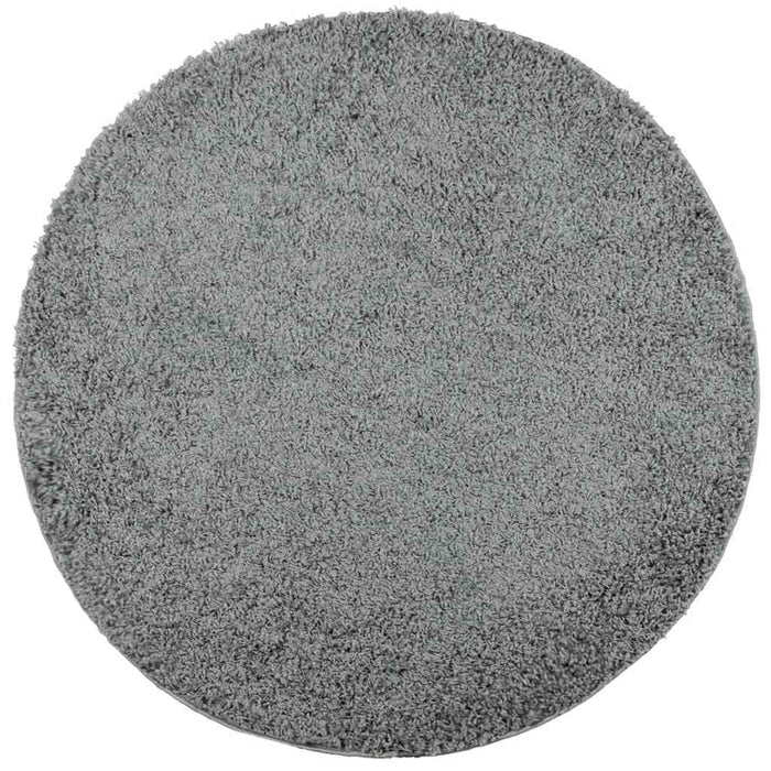 Covor pufos "PAMPLONA" cu fire înalte, verde modern, Ø 280 cm WALTI