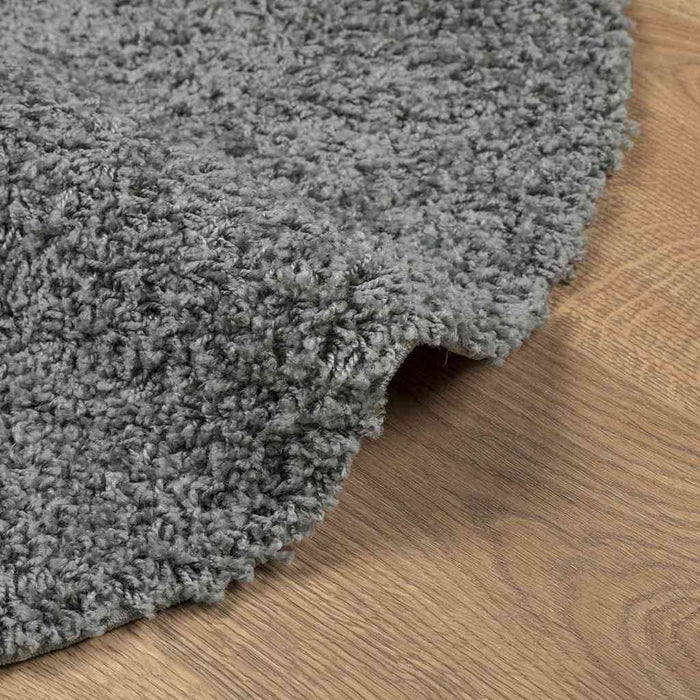 Covor pufos "PAMPLONA" cu fire înalte, verde modern, Ø 280 cm WALTI