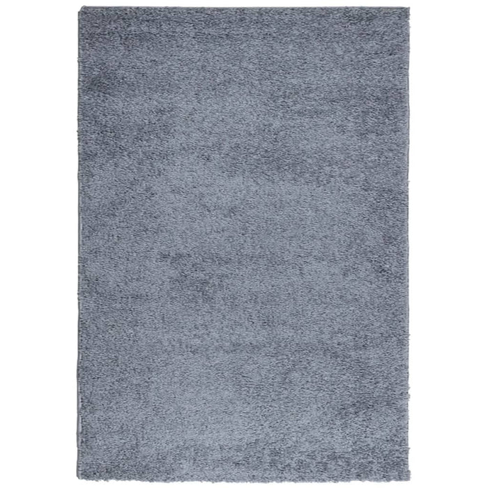 Covor pufos "PAMPLONA" fire înalte, albastru modern 140x200 cm WALTI