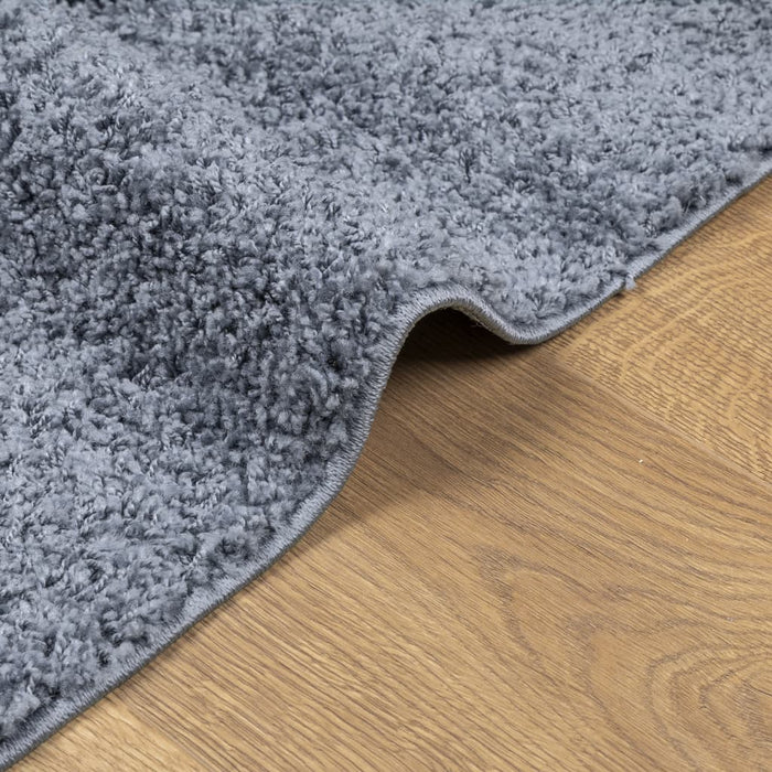 Covor pufos "PAMPLONA" fire înalte, albastru modern 140x200 cm WALTI