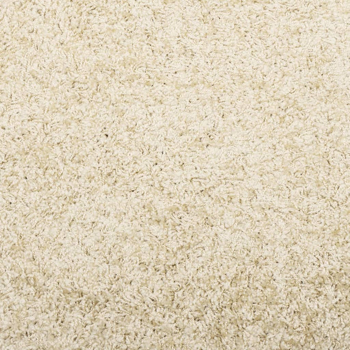 Covor pufos "PAMPLONA" cu fire înalte, auriu modern, 60x110 cm - WALTI WALTI