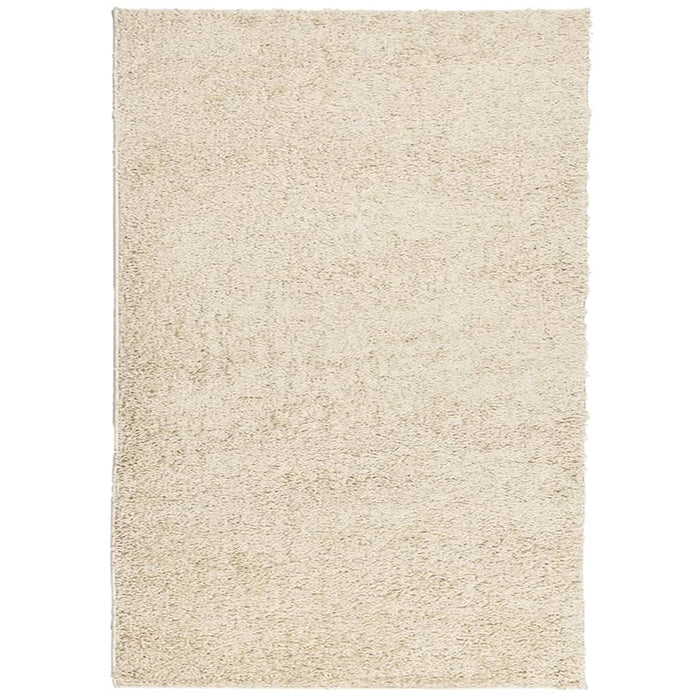 Covor pufos "PAMPLONA" cu fire înalte, auriu modern, 120x170 cm - WALTI WALTI