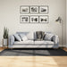 Covor IZA aspect scandinav cu fire scurte, antracit,100x200cm - WALTI WALTI