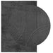 Covor IZA aspect scandinav cu fire scurte, antracit,120x170cm - WALTI WALTI