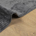 Covor IZA aspect scandinav cu fire scurte, antracit,120x170cm - WALTI WALTI