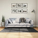 Covor IZA aspect scandinav cu fire scurte, antracit,120x170cm - WALTI WALTI