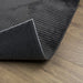 Covor IZA aspect scandinav cu fire scurte, antracit,160x230cm - WALTI WALTI