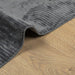 Covor IZA aspect scandinav cu fire scurte, antracit,160x230cm - WALTI WALTI