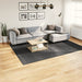 Covor IZA aspect scandinav cu fire scurte, antracit,200x280cm - WALTI WALTI