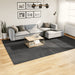 Covor IZA aspect scandinav cu fire scurte, antracit,240x340cm - WALTI WALTI