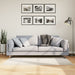 Covor IZA aspect scandinav, cu fire scurte, crem, 80x150 cm - WALTI WALTI