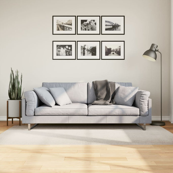 Covor IZA aspect scandinav, cu fire scurte, crem, 100x200 cm - WALTI WALTI