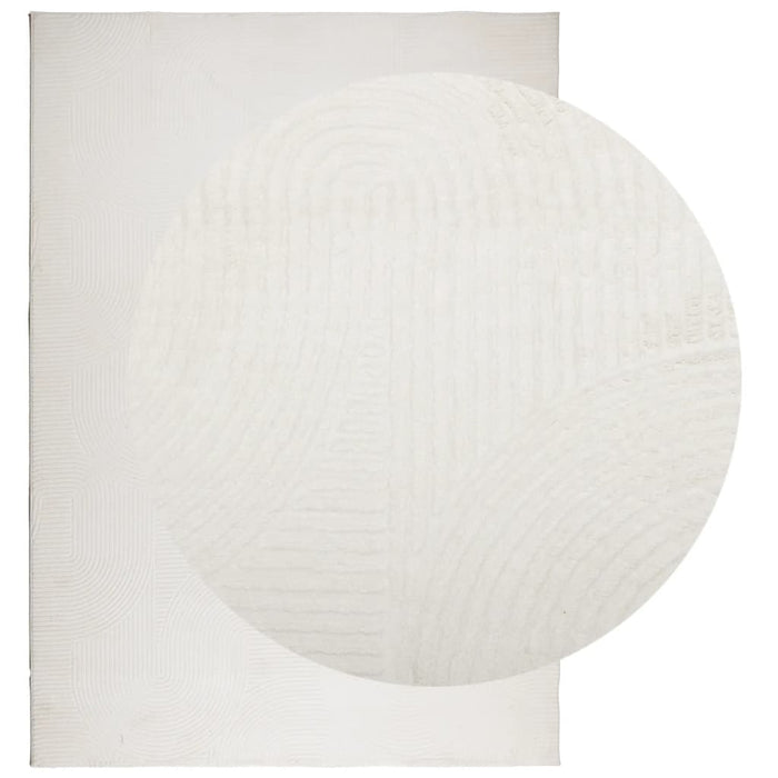 Covor IZA aspect scandinav, cu fire scurte, crem, 120x170 cm - WALTI WALTI