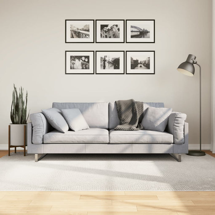 Covor IZA aspect scandinav, cu fire scurte, crem, 160x230 cm - WALTI WALTI