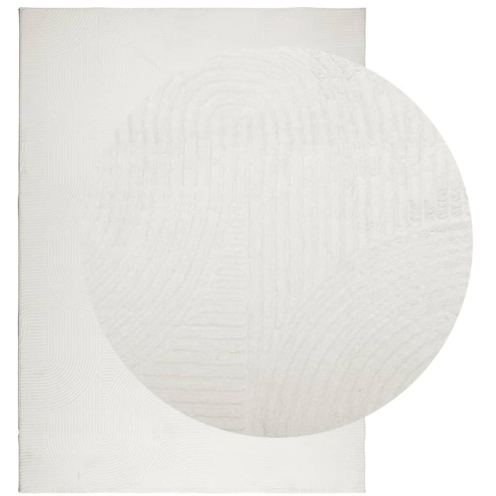 Covor IZA aspect scandinav, cu fire scurte, crem, 200x280 cm - WALTI WALTI